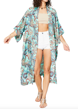 Kimono (Turkosmönstrad, Aller Simplement)