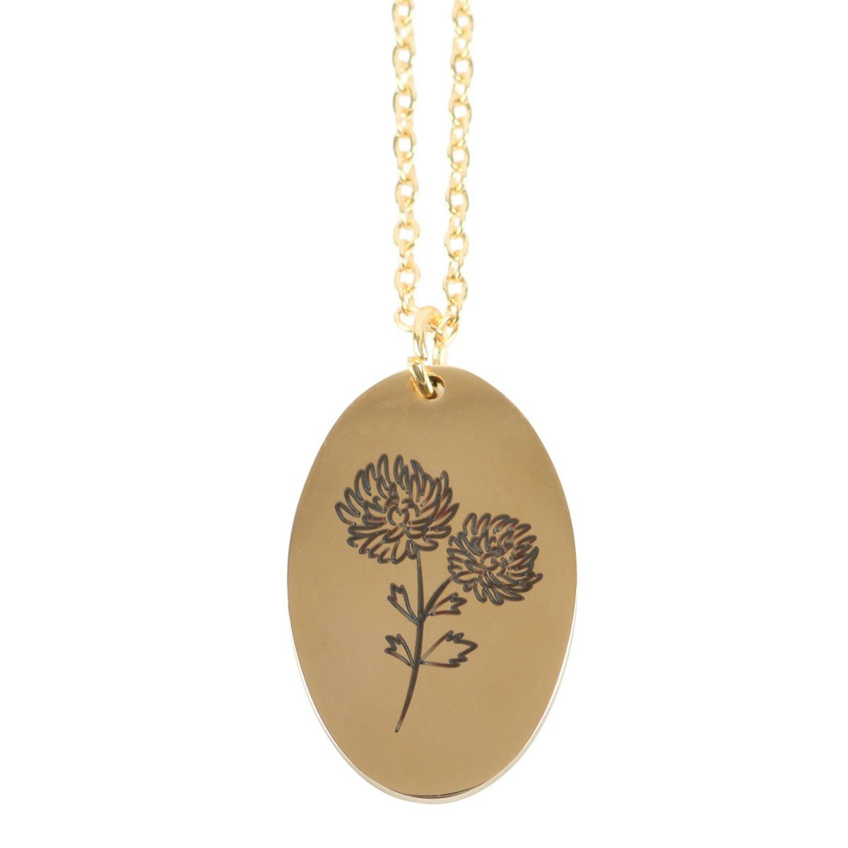 Halsband November Krysantemum