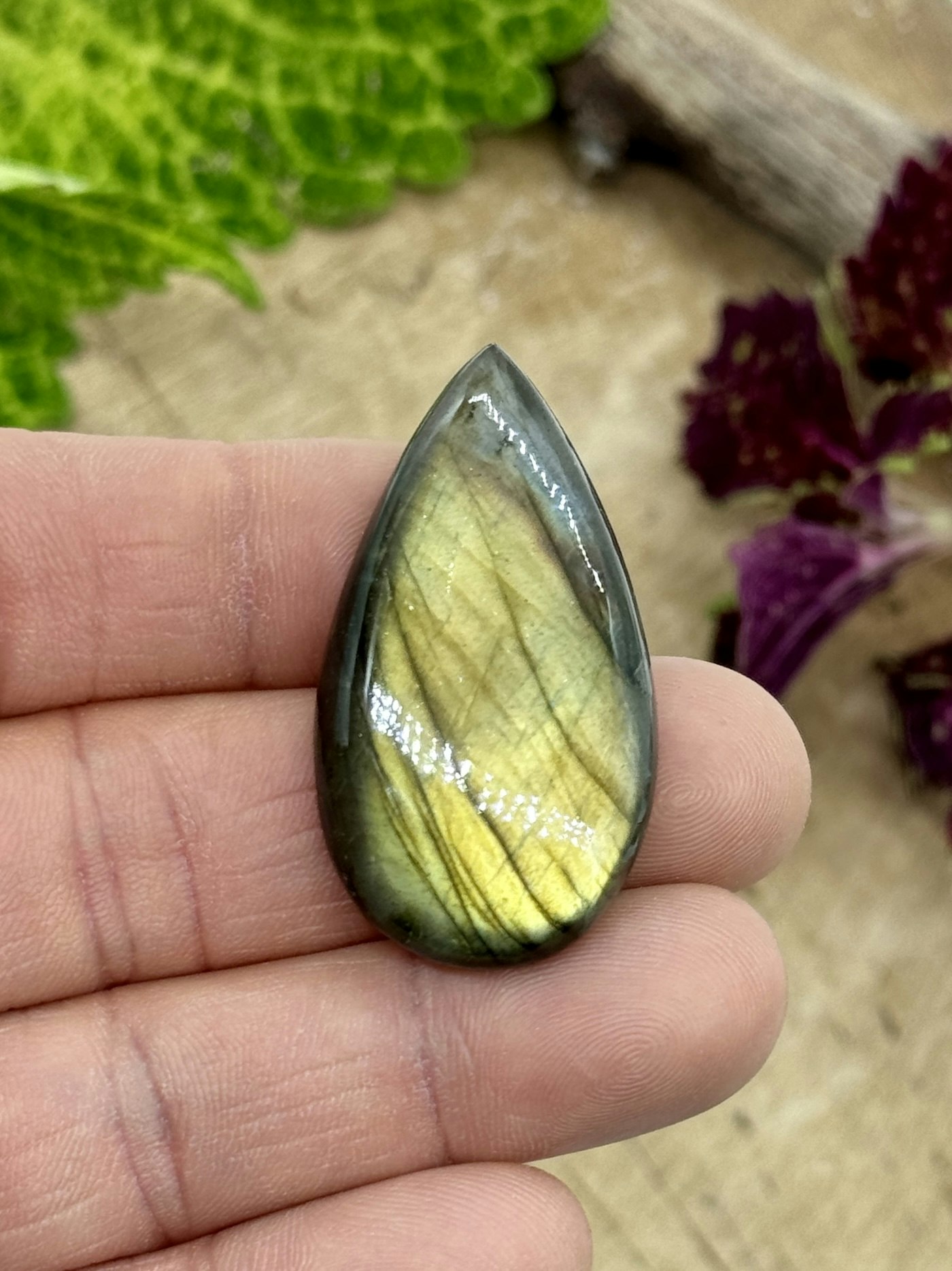 Labradorit, Cabochon