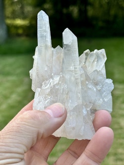 Kluster Bergkristall AA-kvalitet