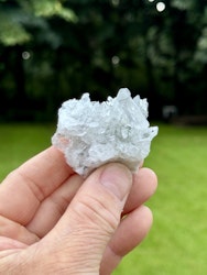 Kluster, Bergkristall med Hematit (Bulgarien) AAA-kvalitet