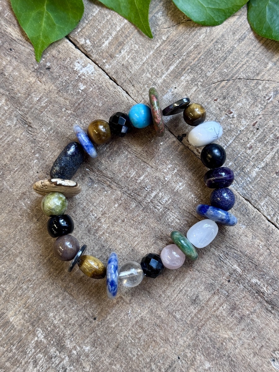 Armband Mixade Kristaller