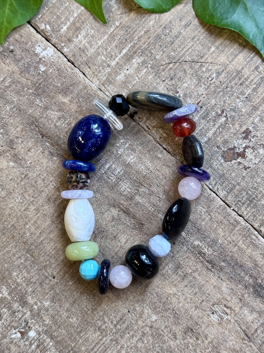 Armband Mixade Kristaller