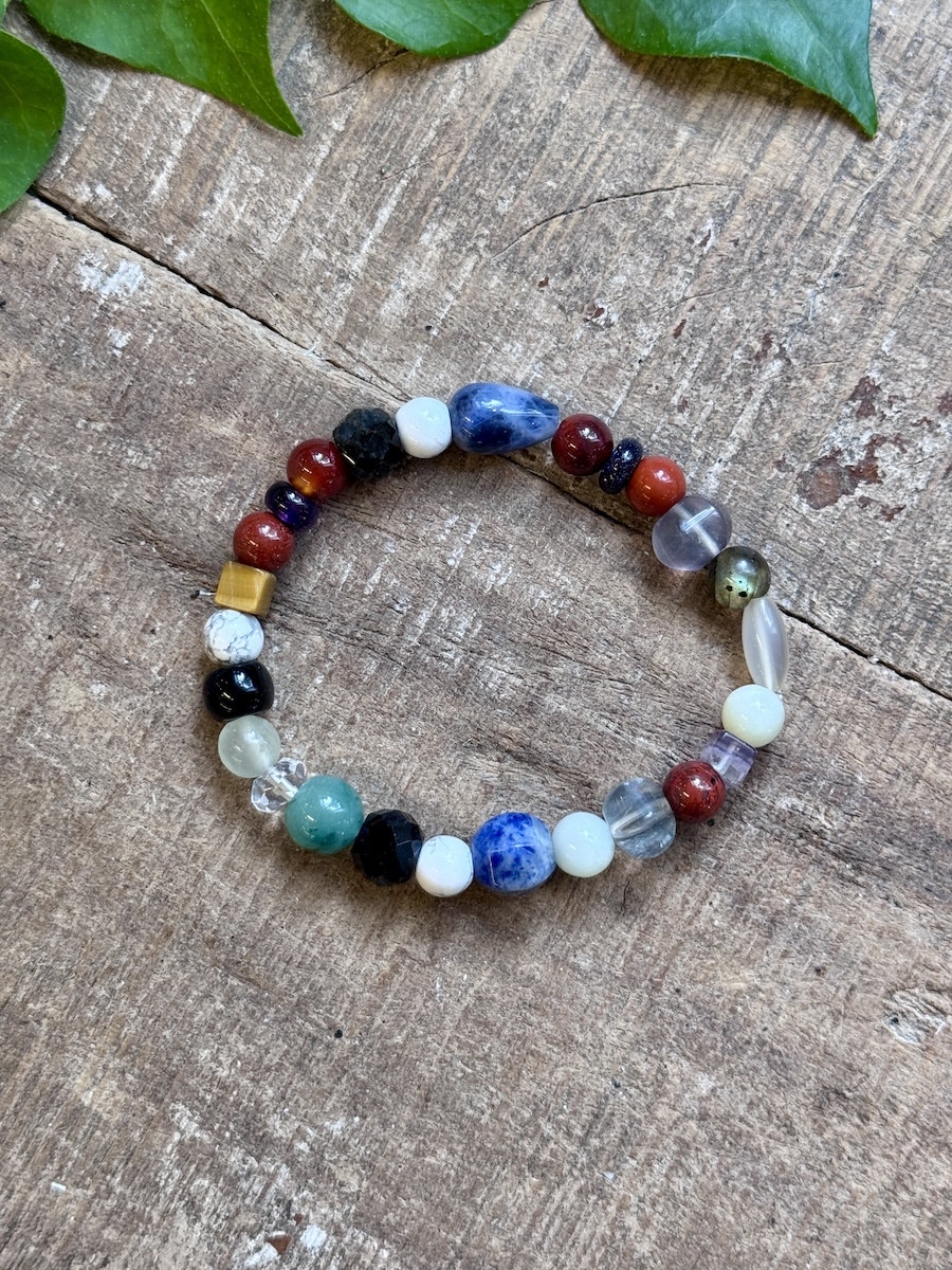 Armband Mixade Kristaller
