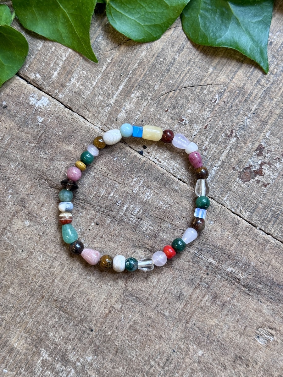 Armband Mixade Kristaller