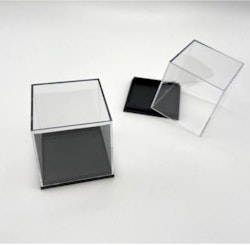 Displaybox Akryl 50 x 50 52 mm (Svart)