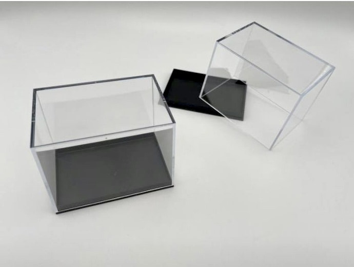 Displaybox Akryl 81 x 56 x 62 mm (Svart)