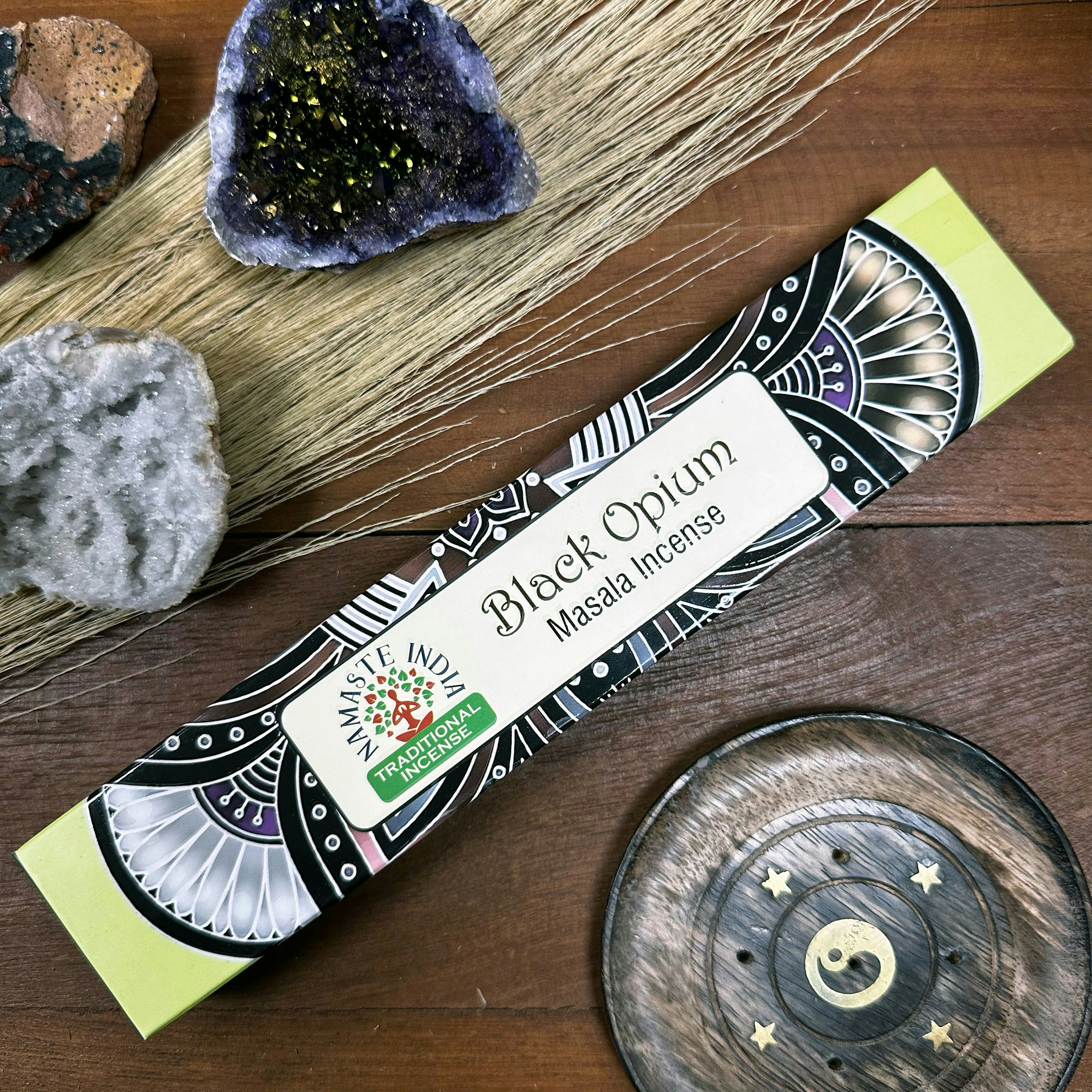 Rökelse Black Opium (Namaste India)