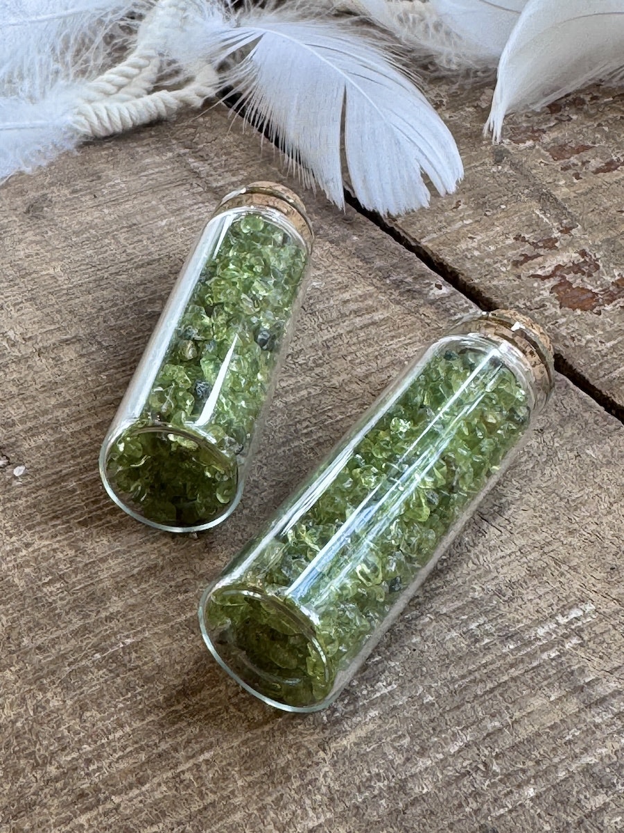 Peridot (Chips I glasflaska)