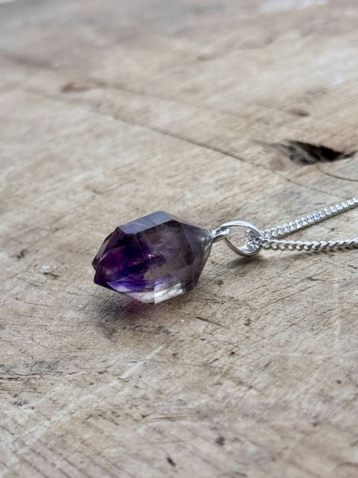 Kristallhänge Ametist Silver (Chiredzi)