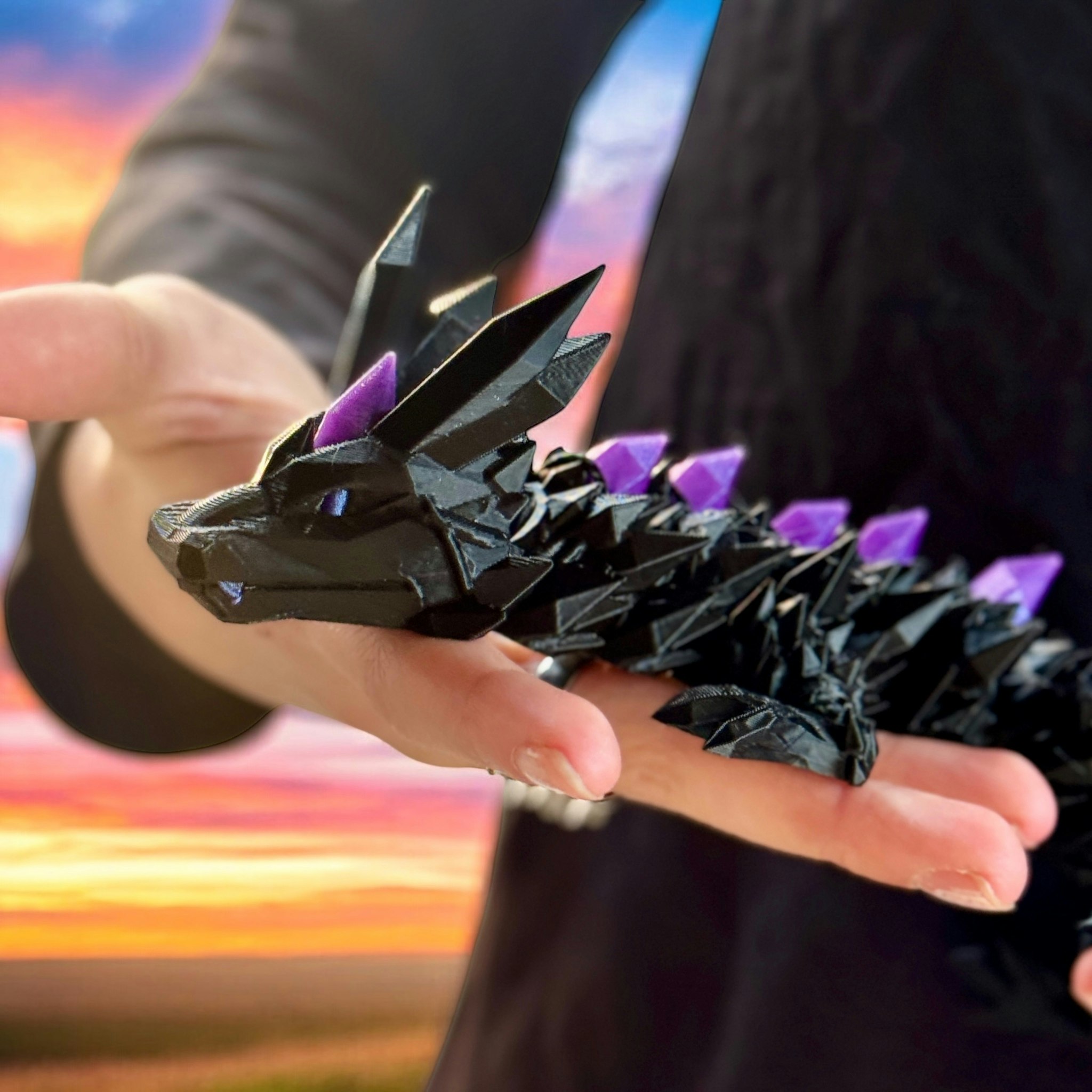 Crystal Dragon (Ametist)