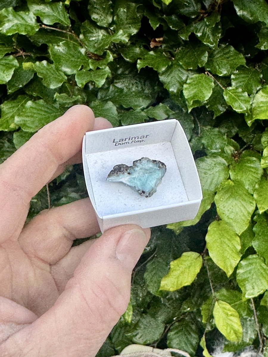 Larimar, rå AAA-kvalitet