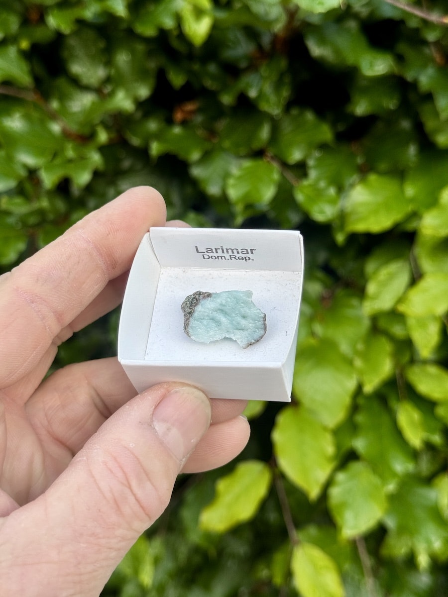 Larimar, rå AAA-kvalitet
