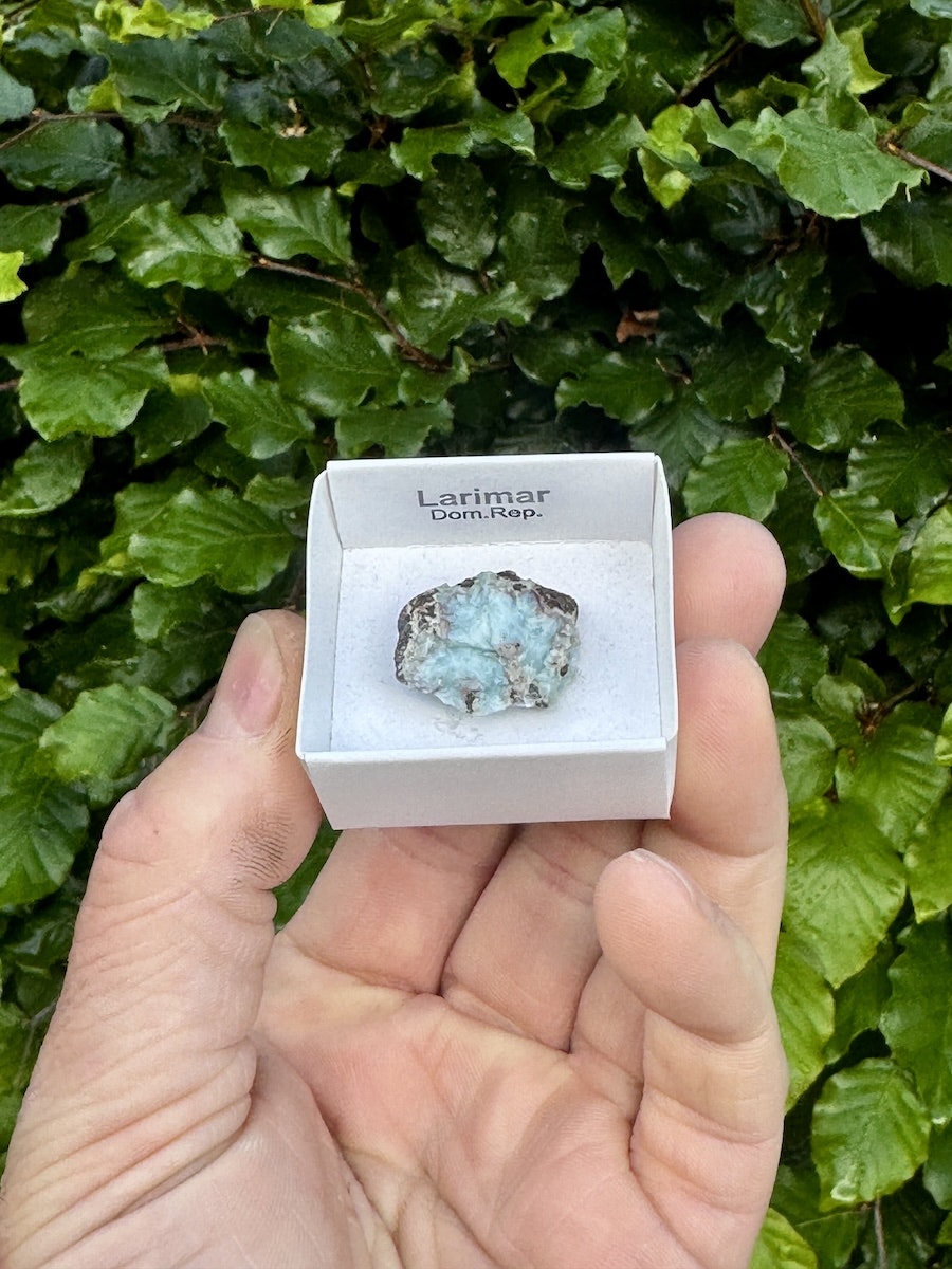 Larimar, rå AAA-kvalitet
