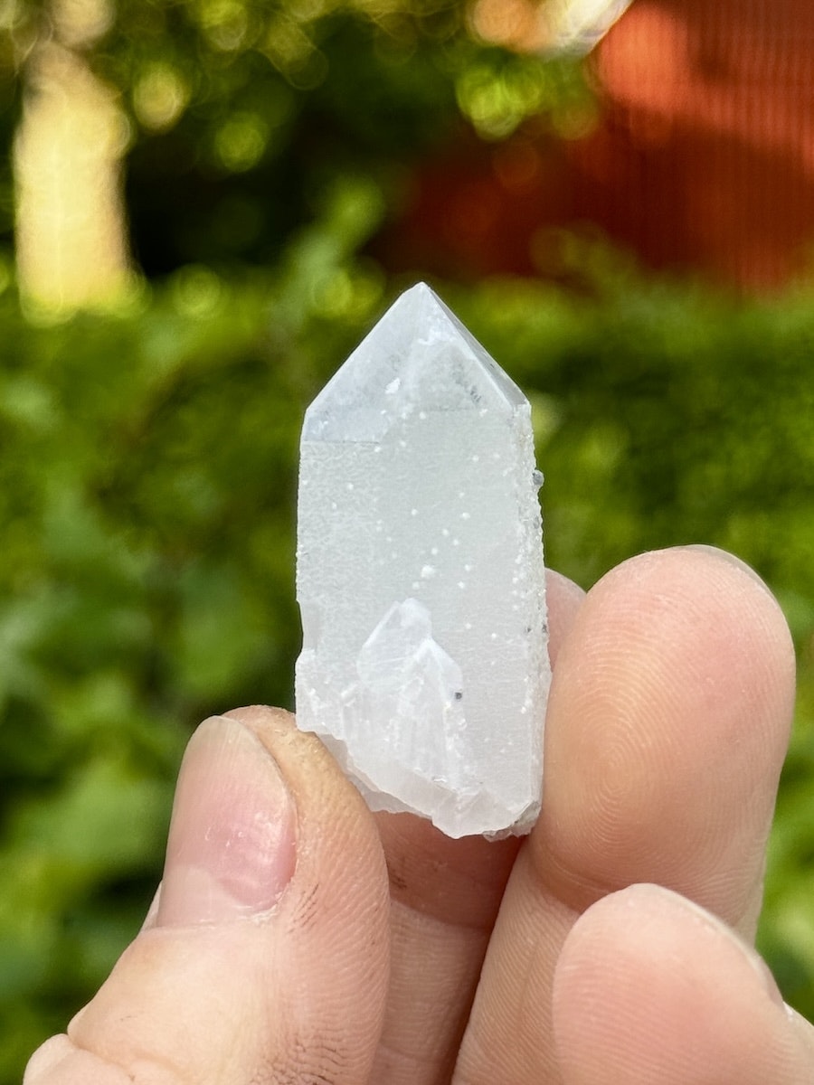 Sugar Quartz med Galenakristaller, AA-kvalitet