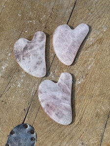 Gua Sha (Rosenkvarts)