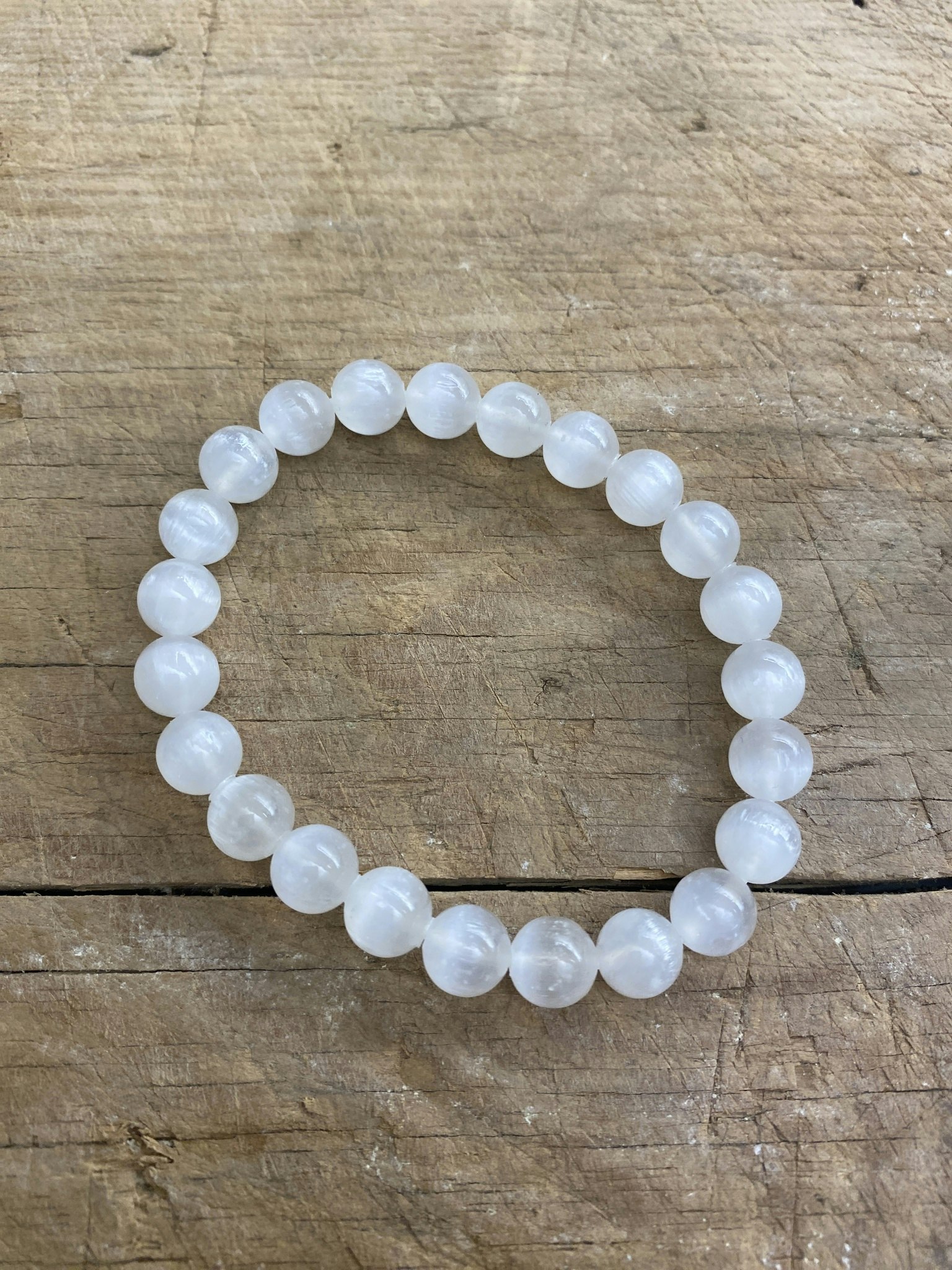 Armband Selenit (8 mm)