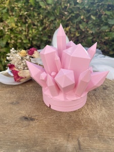 Kluster (3D andrasortering, rosa)