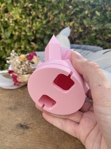 Kluster (3D andrasortering, rosa)