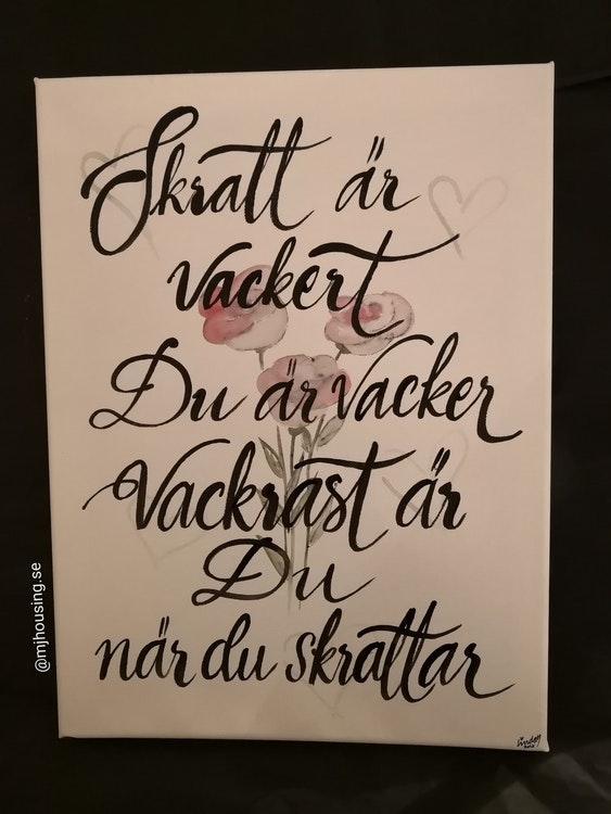 Kopia canvas rektangulär