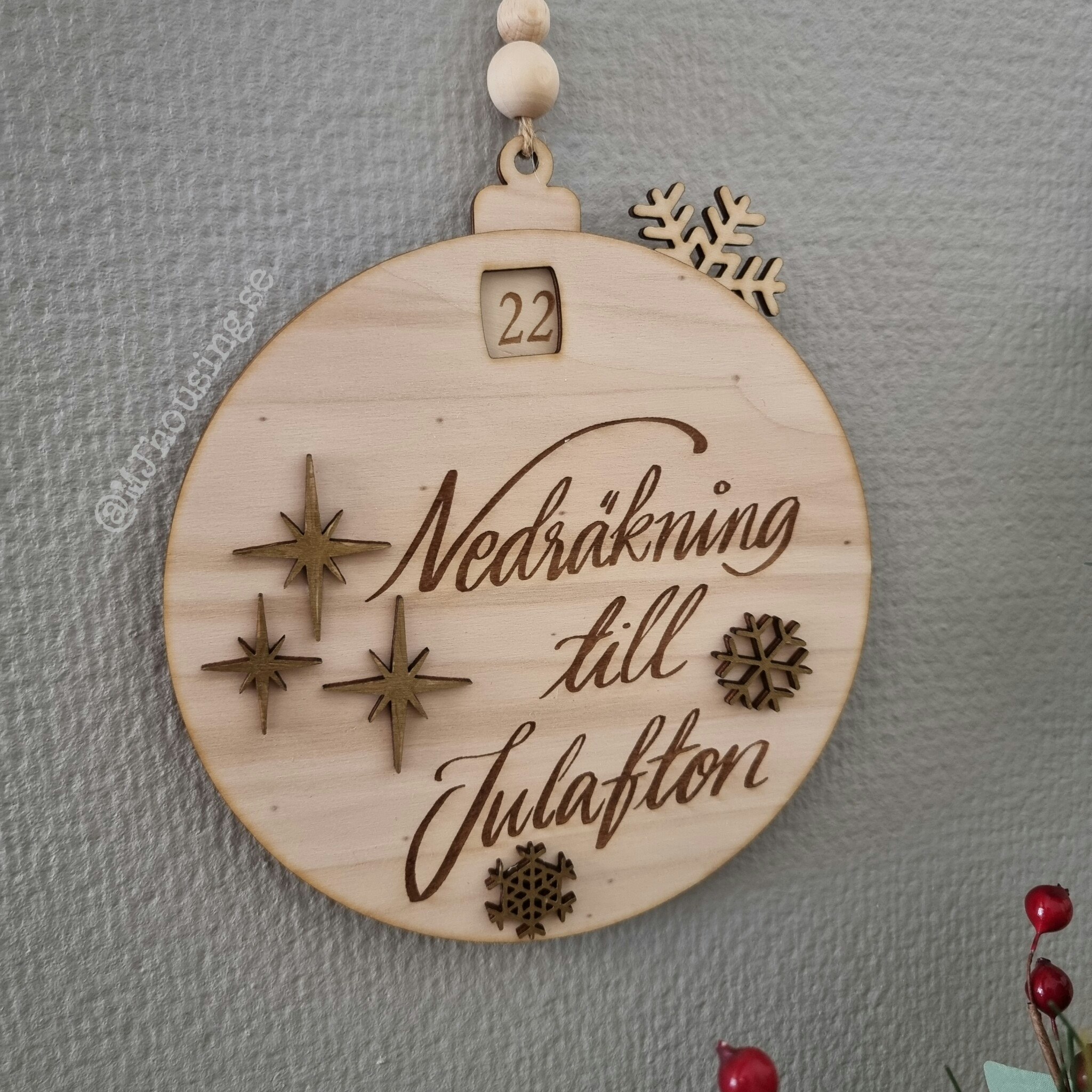 Nedräkning Julafton