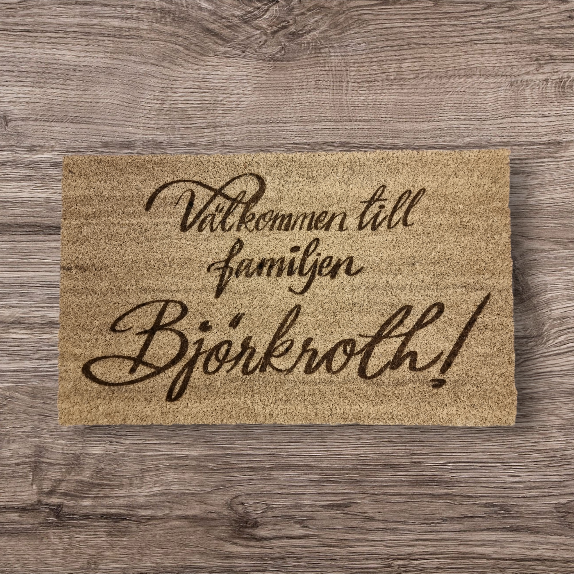 Personlig Dörrmatta