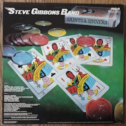 Steve Gibbons band, Saints and sinners. Vinyl LP