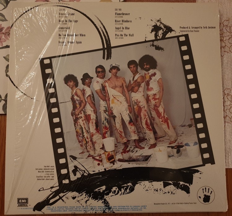 The J Geils Band, Freeze Frame. Vinyl LP