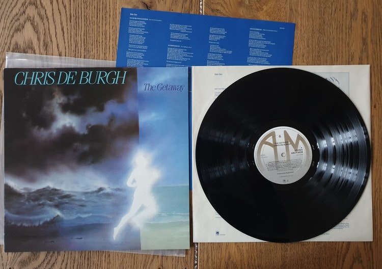 Chris De Burgh, The Getaway. Vinyl LP