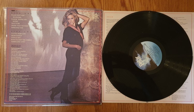 Olivia Newton-John, Totally hot. Vinyl LP