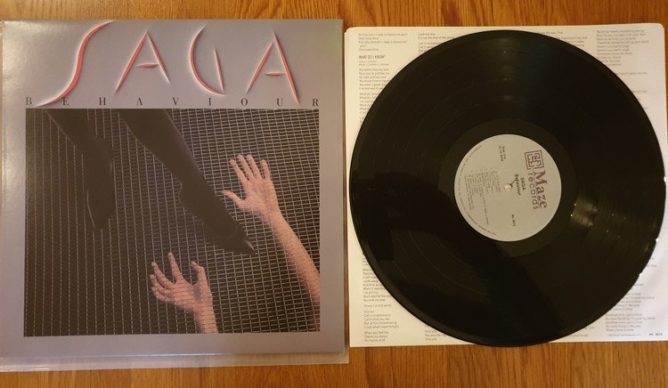 Saga, Behaviour. Vinyl LP