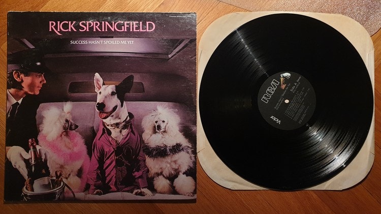 Rick Springfield, Success hasnt spoiled me yet. Vinyl LP