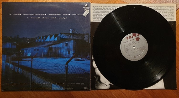 Stan Ridgway, The Big Heat. Vinyl LP