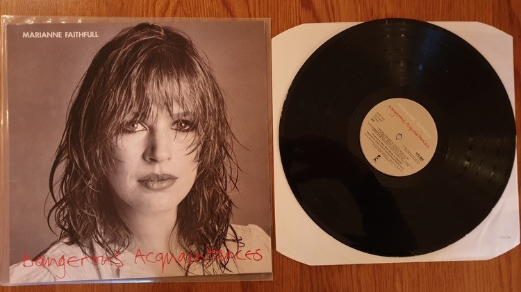 Marianne Faithfull, Dengerous Acquantances. Vinyl LP