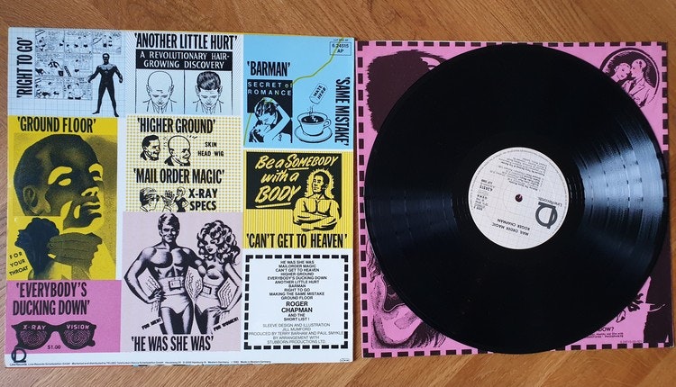 Roger Chapman, Mail order magic. Vinyl LP