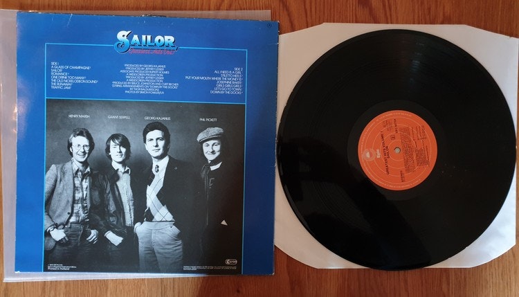 Sailor, Greatest Hits vol 1. Vinyl LP