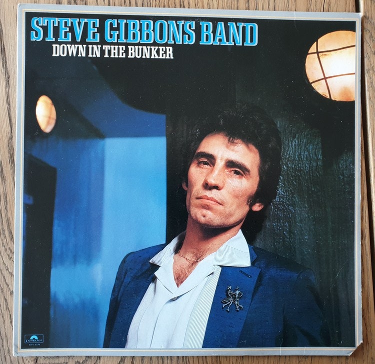 Steve Gibbons band, Down in the bunker. Vinyl LP