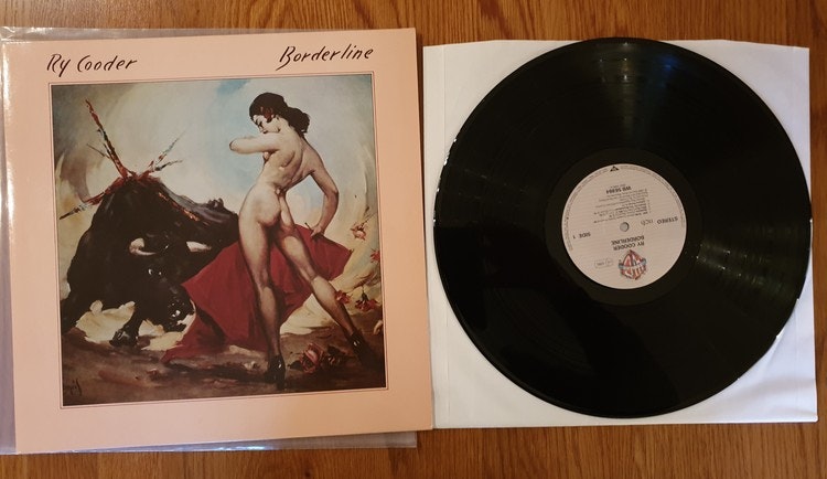 Ry Cooder, Borderline. Vinyl LP