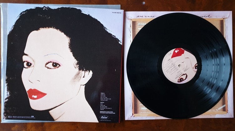 Diana Ross, Silk electric. Vinyl LP