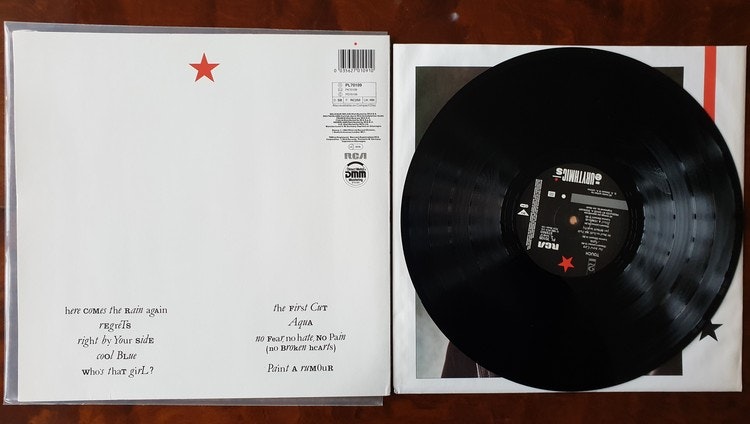 Eurythmics, Touch. Vinyl LP