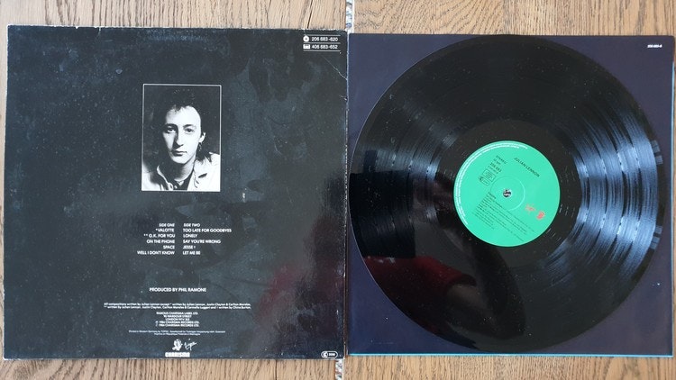 Julian Lennon, Valotte. Vinyl LP
