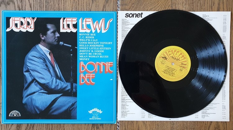 Jerry Lee Lewis, Bonnie Bee. Vinyl LP