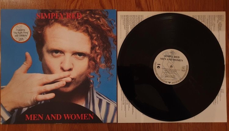 Simply Red, Men and Women. Vinyl LP