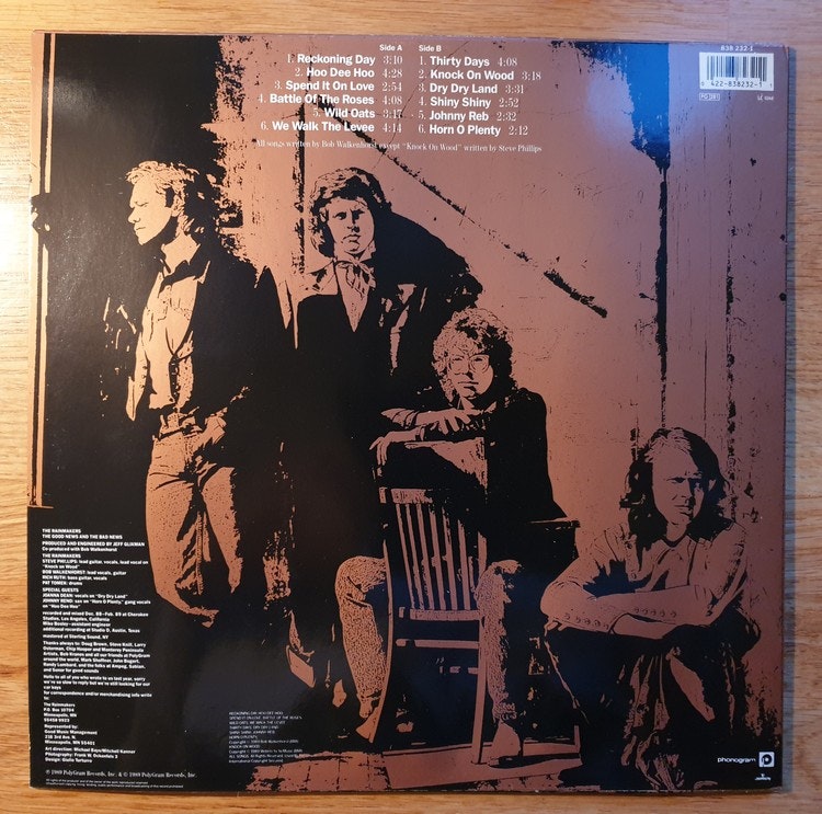 Rainmakers, The Good News and The Bad News. Vinyl LP