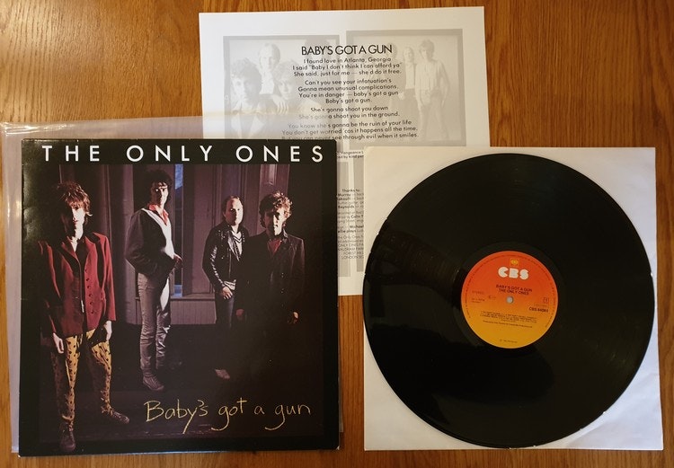 The Only ones, Babys got a gun. Vinyl LP