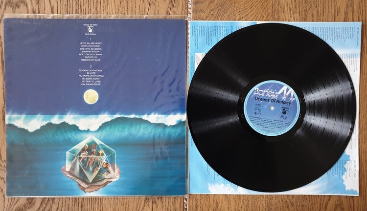 Boney M, Oceans of fanatasy. Vinyl LP