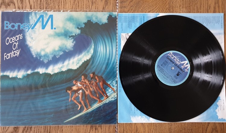 Boney M, Oceans of fanatasy. Vinyl LP