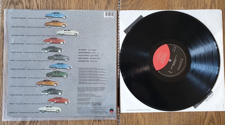 The Cars, Greatest hits. Vinyl LP