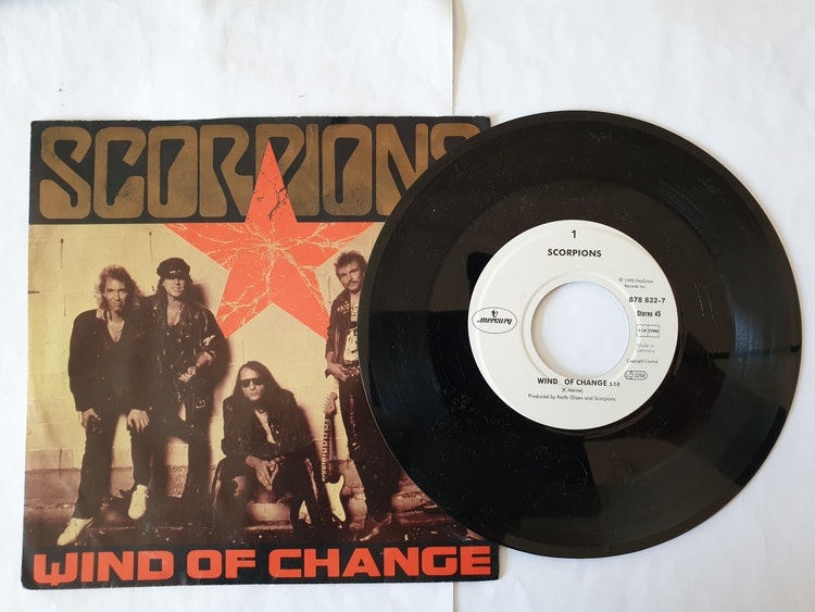 Scorpions, Wind of change. Vinyl S