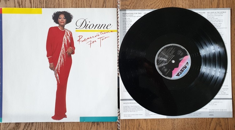 Dionne Warwick, Reservations for two. Vinyl LP
